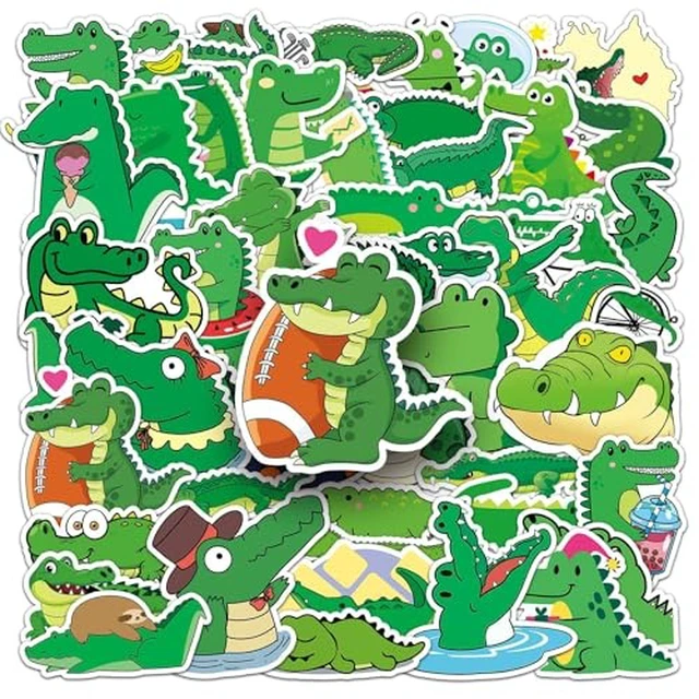Alt view image 3 of 6 - 50 Pcs Cute Seal Stickers, 1.96-3.15inch Cartoon Marine Pet Decals, Self-Adhesive for Scrapbooking, Kids' Room Decoration, Ocean Theme Setup(Seal)