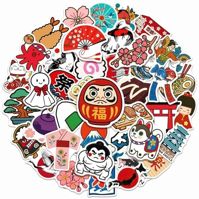 Alt view image 5 of 6 - Food Stickers,50Pcs Cute Fast Food Sticker Chips Hamburger Stickers Yummy Aesthetic Waterproof Deals for Kids Teens Girls Vinyl Sticker for Laptop Hydro Flask Phone Skateboard Luggage