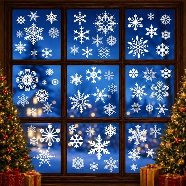 Alt view image 4 of 6 - Thanksgiving Decorations - Reusable Static Window Clings for Glass