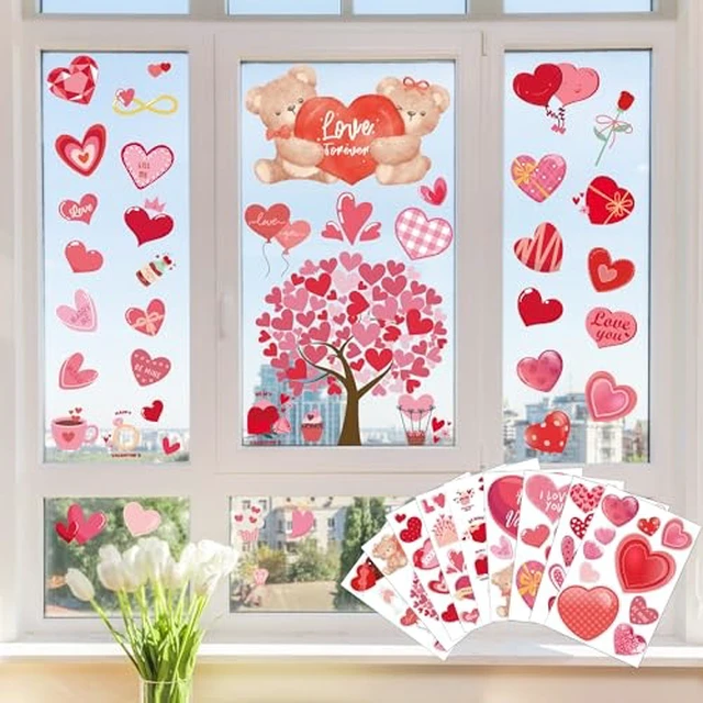 Alt view image 6 of 6 - Thanksgiving Decorations - Reusable Static Window Clings for Glass