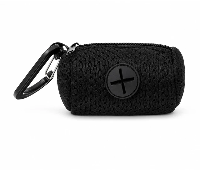Main image of Dog Poop Bag Holder Dispenser for Leash, Portable and Reusable