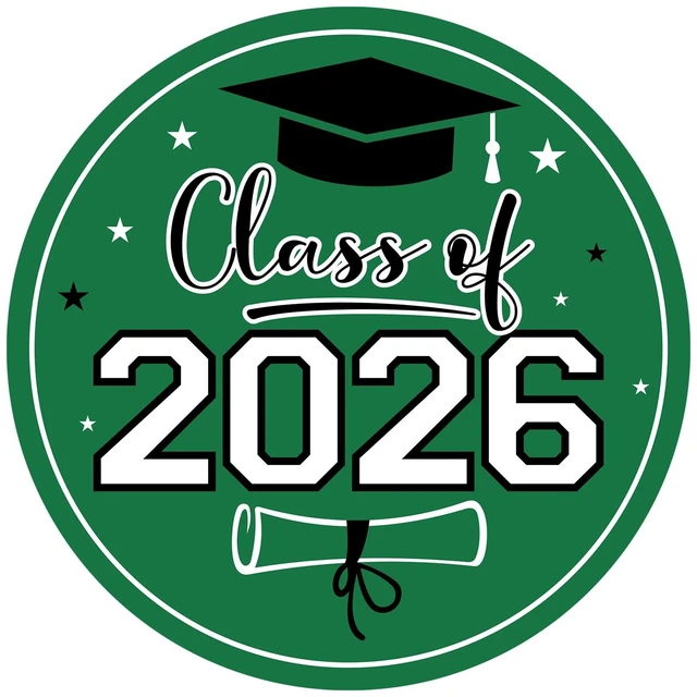 Main image of Anwyll Graduation Stickers 2026 - Class of 2026 Stickers 60Pcs 1.75'' Graduation Envelope Seal Label Sticker Self Adhesive Congrats Grad Cap Hat Sticker for Senior College Grad Party Favors(Gr