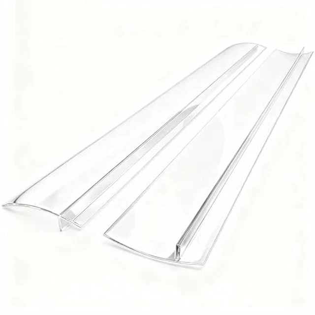 Alt view image 3 of 4 - 2 Pack Flexible Kitchen Stove Gap Covers, Silicone Gap Fillers (Gray,21in)