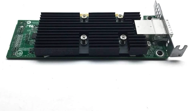 Alt view image 3 of 5 - Dell 0T93GD 12G SAS HBA Low Profile Dual Port Host Bus Adapter D/PN: T93GD