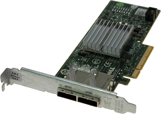 Main image of Dell 12DNW PERC H200E 6GB SAS PCI-E HBA
