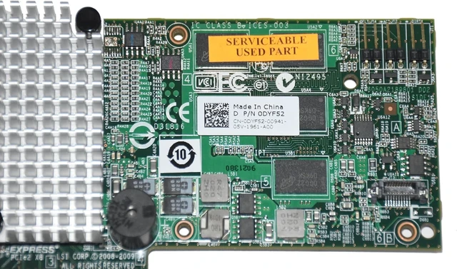 Alt view image 5 of 6 - LSI Logic MegaRAID 9260-8i 8-Port SAS RAID Controller