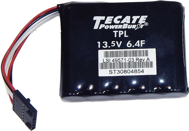 Main image of LSI 13.5V 6.4F Raid Cntrl Cap battery Pack 49571-03 Tecate RAID CACHE BBU