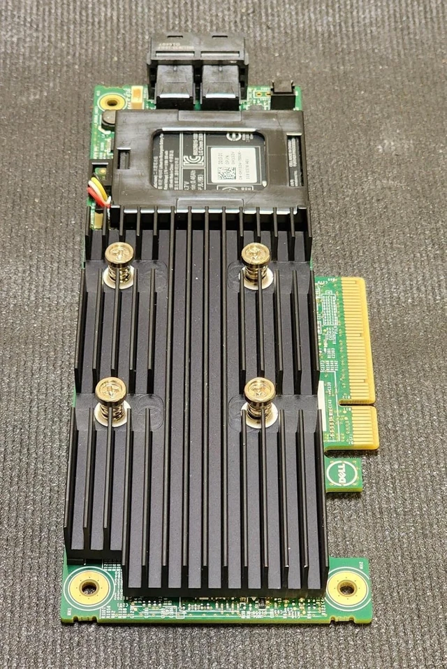 Alt view image 2 of 4 - Dell 44GNF PowerEdge H730 1GB Cache 12Gbp/s PCI-E External RAID Card 044GNF