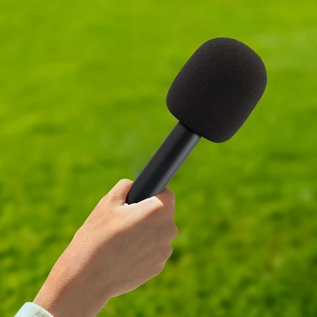 Alt view image 5 of 7 - 2Pcs Handheld Adapter for Interview Microphones, for Mic 1/2 / Rode Wireless II, Microphone Handle Mount for Hollyland Lark M1 /C1/150/ G1/A2/Movo