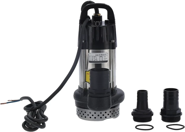 Alt view image 7 of 7 - 24V DC Submersible Pump, Brushless Submersible Well Pump, Stainless Steel, 7-11m, for Ponds, Water Gardens, Farms