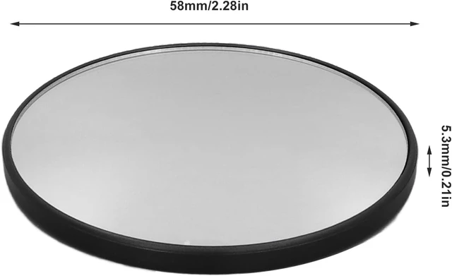 Alt view image 7 of 7 - Gugxiom Magnetic Phone Makeup Mirror, 2.28 inch Magnetic Selfie Mirror