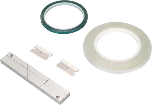 Alt view image 7 of 7 - Gugxiom 1/4 10 Inch Tape Splicing Set, Professional Tape Splicing Block