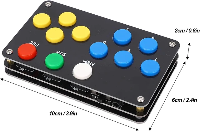 Alt view image 2 of 7 - Remote Control Keypad for FH 2, External Keyboard Shortwave Radio Accessories for FT DX3000, FT DX5000 FT DX1200 FT 991 FT 891 FT DX10