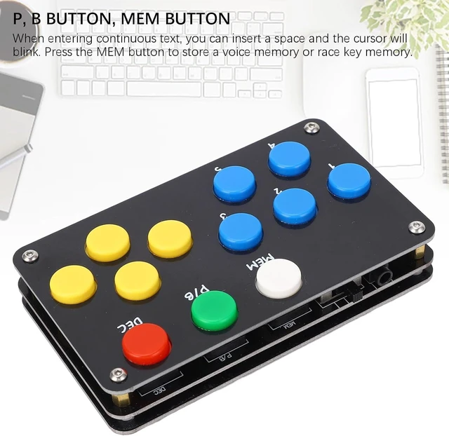 Alt view image 3 of 7 - Remote Control Keypad for FH 2, External Keyboard Shortwave Radio Accessories for FT DX3000, FT DX5000 FT DX1200 FT 991 FT 891 FT DX10