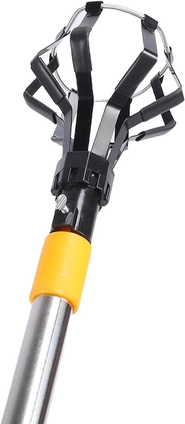 Main image of Gugxiom Extendable Light Bulb Changer, Telescopic Pole with Flip Lock & Universal Connector for High Ceiling, Recessed & Flood Lights