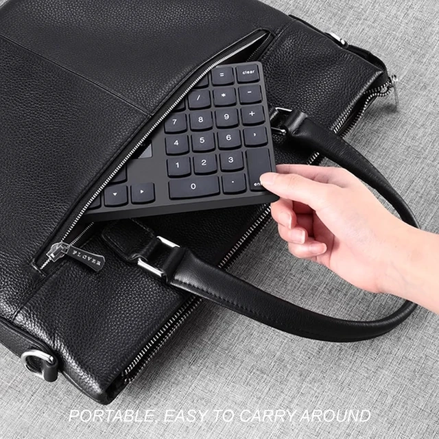 Alt view image 5 of 7 - Gugxiom Bluetooth Number Pad, 2.4G Numeric Keypad Numpad, 35 Keys