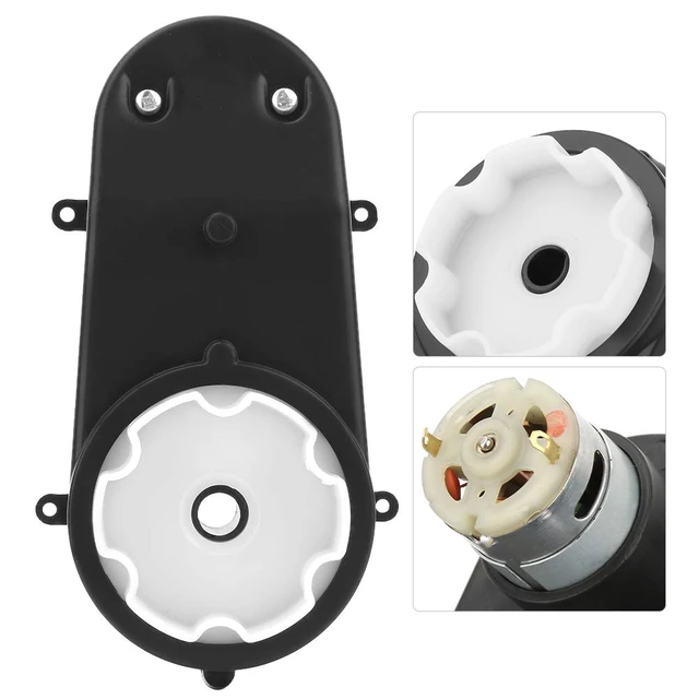 Alt view image 4 of 7 - RS380, 6V 5000RPM Steering with Motor, Replacement Parts for Kids Electric Car Remote Control