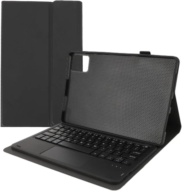 Main image of Gugxiom Touchpad Keyboard Case for Tab M11/Tab K11 LTE 11 inch 2024 TB330FU/TB330XU, Wireless Touchpad Keyboard with Pen Holder (Black)