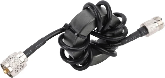 Alt view image 7 of 7 - Gugxiom 1:1 Dipole Balun Antenna, 1.8 to 30MHz 1000W Ham Radio HF Magnetic Shortwave Antenna, with Connector