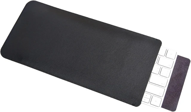 Main image of Acogedor Keyboard Case, PU Leather Keyboard Sleeve Bag Case Suitable for Magic Keyboard 2, Not Included Keyboard, 30x14x1cm (Black)