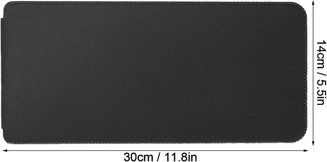 Alt view image 3 of 7 - Acogedor Keyboard Case, PU Leather Keyboard Sleeve Bag Case Suitable for Magic Keyboard 2, Not Included Keyboard, 30x14x1cm (Black)