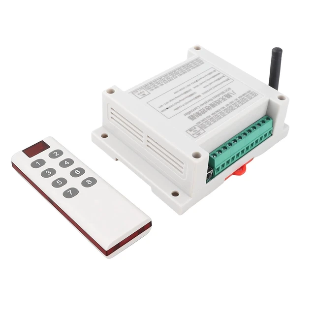 Alt view image 7 of 7 - 8 Channel Relay 8CH 10A DC 12V-36V Lamp Control Radio Switch Relay Module with Remote Control, RF, Easy Installation, Stable Performance