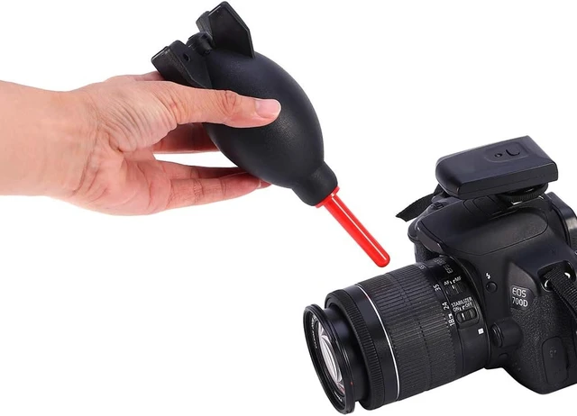 Alt view image 2 of 7 - Air Blower Dust 6.6 Inch Rubber Rocket Air Blower Duster, Cleaner Tool for DSLR Camera CCD Lens Keyboard Cleaning
