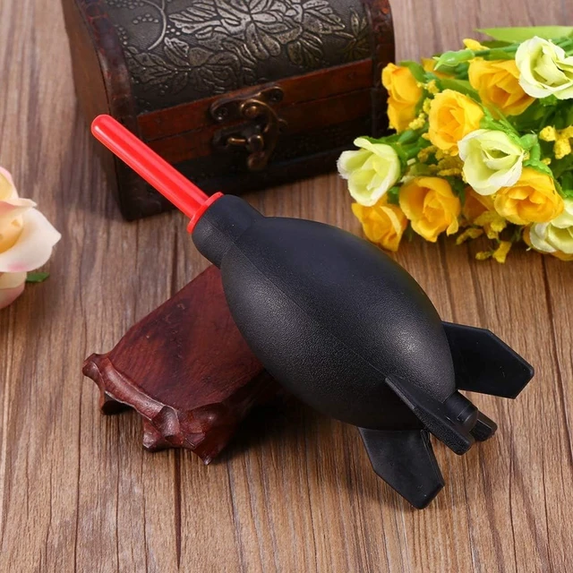 Alt view image 4 of 7 - Air Blower Dust 6.6 Inch Rubber Rocket Air Blower Duster, Cleaner Tool for DSLR Camera CCD Lens Keyboard Cleaning