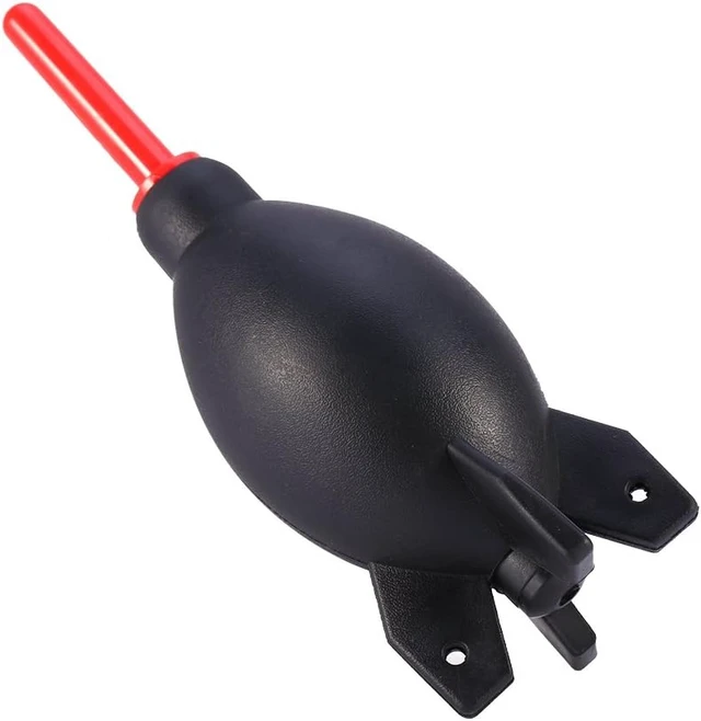 Alt view image 7 of 7 - Air Blower Dust 6.6 Inch Rubber Rocket Air Blower Duster, Cleaner Tool for DSLR Camera CCD Lens Keyboard Cleaning