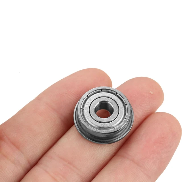 Alt view image 3 of 6 - Acogedor 10Pcs F625ZZ Double Shielded Ball Bearing 5x16x5mm Flanged
