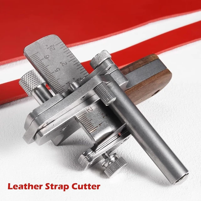 Alt view image 4 of 7 - Leather Strap Cutter Machine, Professional 304 Stainless Steel Leather Strip Cutting Tool, Belt Cutter Tool for Handcraft DIY