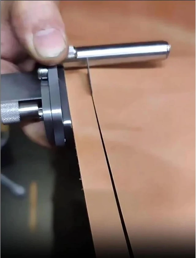 Alt view image 5 of 7 - Leather Strap Cutter Machine, Professional 304 Stainless Steel Leather Strip Cutting Tool, Belt Cutter Tool for Handcraft DIY