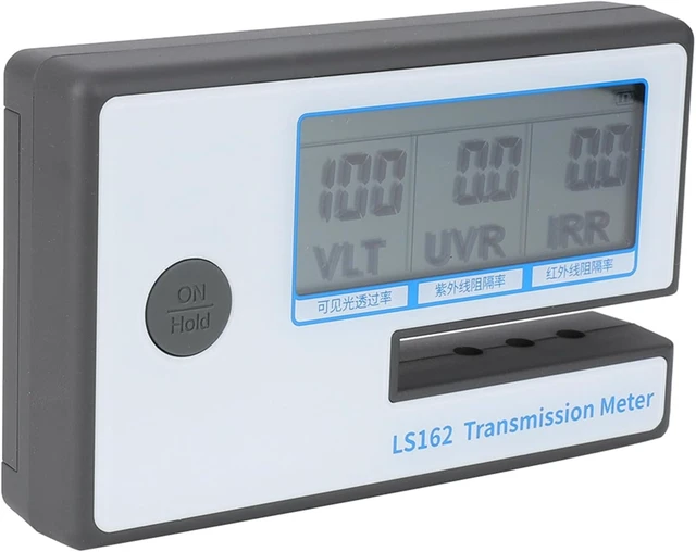 Alt view image 4 of 7 - Window Tint Meter, LS162 Solar Film Window Film Meter IR VL Tester, for Mesuring Film, Filmed Glass, Window Tint, Side Windshield etc