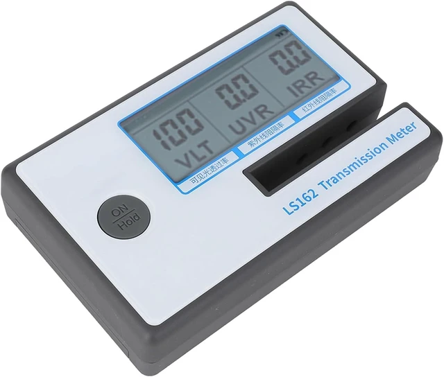 Main image of Window Tint Meter, LS162 Solar Film Window Film Meter IR VL Tester, for Mesuring Film, Filmed Glass, Window Tint, Side Windshield etc