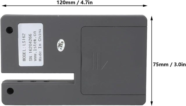 Alt view image 7 of 7 - Window Tint Meter, LS162 Solar Film Window Film Meter IR VL Tester, for Mesuring Film, Filmed Glass, Window Tint, Side Windshield etc