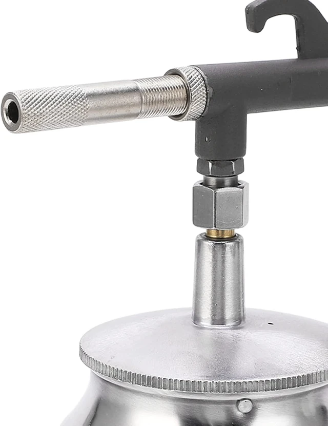 Alt view image 6 of 7 - Sandblaster Gun Kit, Air Sand Blasting Gun, Air Undercoating Spray Gun with750cc Aluminium Cup, for Rubberized Undercoat, Proofing