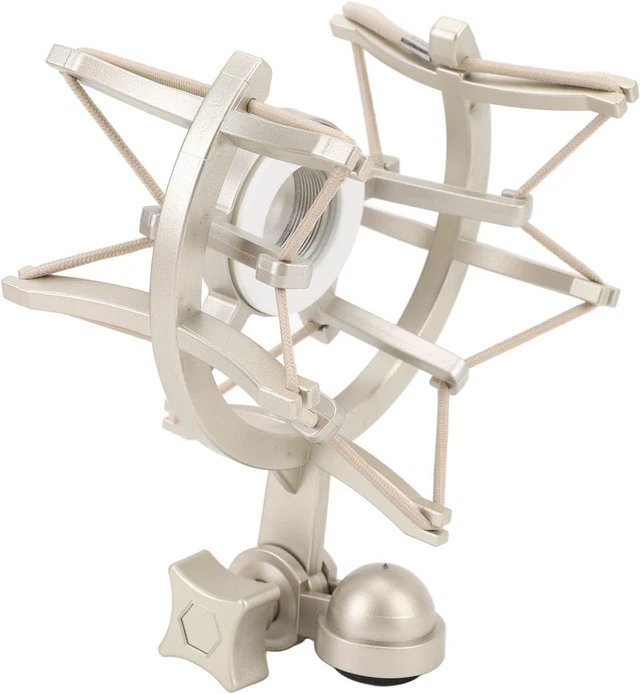 Main image of Microphone Shock Mount, 25MM Anti Vibration Spider Shockmount, Mic Clip Holder Mount for Neumann TLM103, TLM193, TLM127, TLM170, MK4
