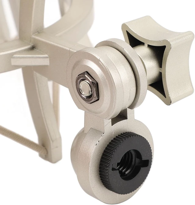 Alt view image 6 of 7 - Microphone Shock Mount, 25MM Anti Vibration Spider Shockmount, Mic Clip Holder Mount for Neumann TLM103, TLM193, TLM127, TLM170, MK4