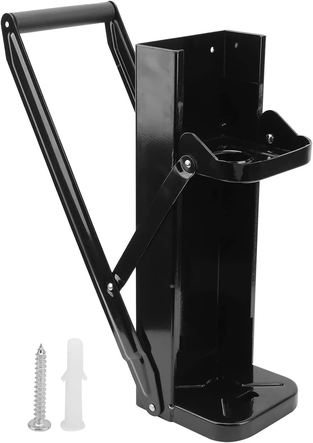 Alt view image 7 of 7 - 2.5L Can Crusher, Heavy Duty Can Crusher Wall Mounted Can Smasher for Recycling, Bottle Crusher for Tin Cans, Plastic Cans, Beer Cans, Aluminum Seltzer, Soda