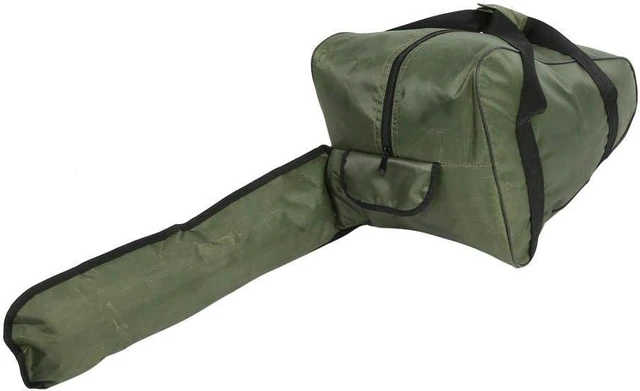 Main image of Small Chainsaw Bag, Portable Small Chainsaw Carrying Bag, Oxford Cloth Chainsaw Case, for 12"/14"/16" Chainsaws (Army_Green)