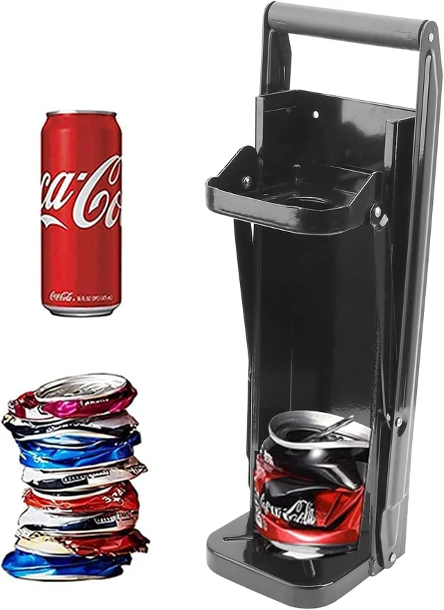 Main image of 2.5L Can Crusher, Heavy Duty Can Crusher Wall Mounted Can Smasher for Recycling, Bottle Crusher for Tin Cans, Plastic Cans, Beer Cans, Aluminum Seltzer, Soda