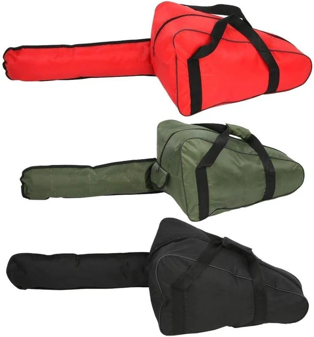Alt view image 7 of 7 - Small Chainsaw Bag, Portable Small Chainsaw Carrying Bag, Oxford Cloth Chainsaw Case, for 12"/14"/16" Chainsaws (Army_Green)