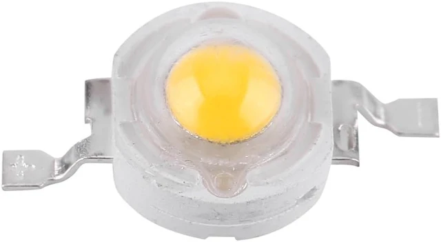 Alt view image 2 of 5 - Acogedor 100Pcs LED Lamp Beads, 1W High Power Led Chip, LED Lamp SMD Chip Light Bulb, SMD COB 1W Warm White LED Bead, for Home, Studio, Exhibition Foodlight/Spotlight Bulb Replacement(Warm White)