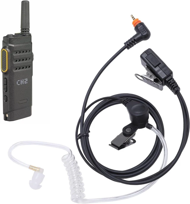 Main image of G Shape 2 Way Radio Earpiece with PTT Mic & Acoustic Tube, Radio in Ear Ear Piece Headset, 1pin Dual Way Radio Earphone for SL1M SL1K SL1600 SL4000 and More