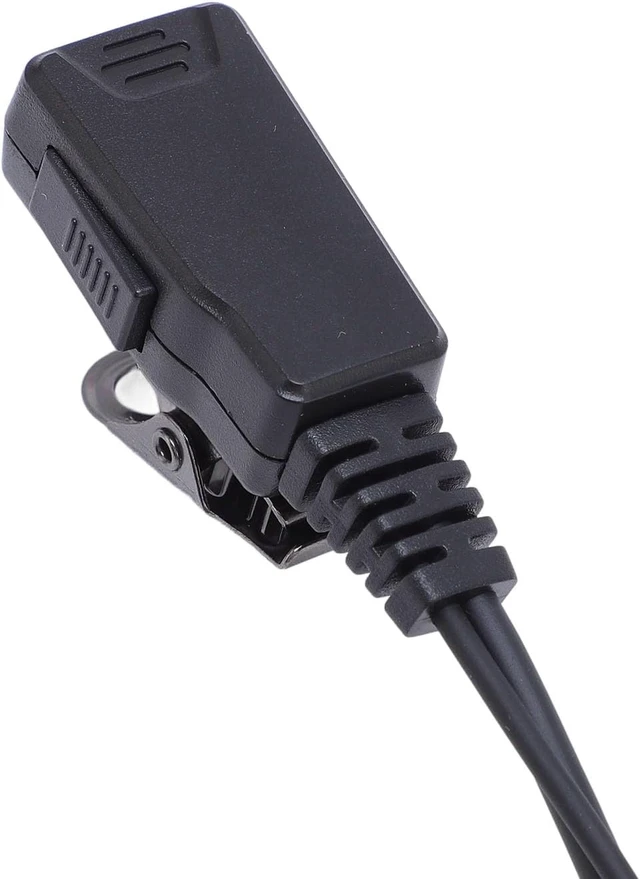 Alt view image 2 of 7 - G Shape 2 Way Radio Earpiece with PTT Mic & Acoustic Tube, Radio in Ear Ear Piece Headset, 1pin Dual Way Radio Earphone for SL1M SL1K SL1600 SL4000 and More
