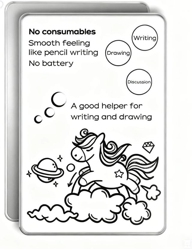 Main image of Gugxiom LCD Writing Tablet, Magnetic Reusable Digital Notepad with Pen