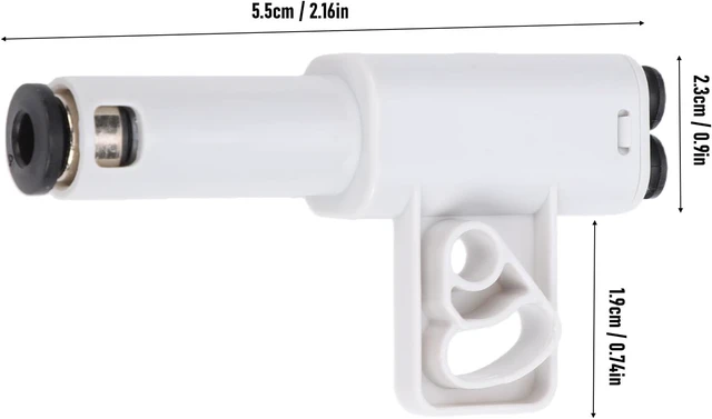 Alt view image 6 of 7 - Gugxiom 2 in 1 AMS PTFE Tube Adapter for Lab X1 X1E P1P P1S H2D H2S