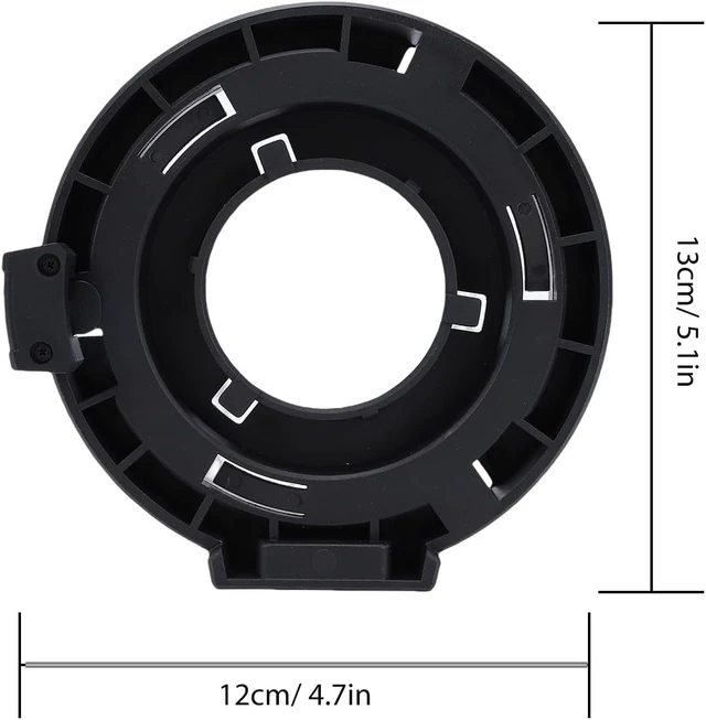 Alt view image 6 of 6 - Gugxiom Mini Bowens Mount to Standard Bowens Mount Adapter, Compatible with YN150 YN150S YN150Ultra LED Video Lights