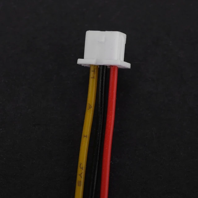 Alt view image 6 of 7 - Acogedor 20Pcs JST 1.25mm 3 Pin Connectors Female Male with 100mm Wires