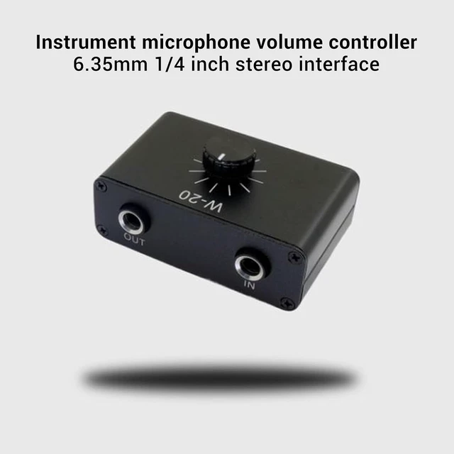 Alt view image 4 of 7 - Gugxiom Volume Control Attenuator 1/4 Inch 6.35mm, Passive Knob